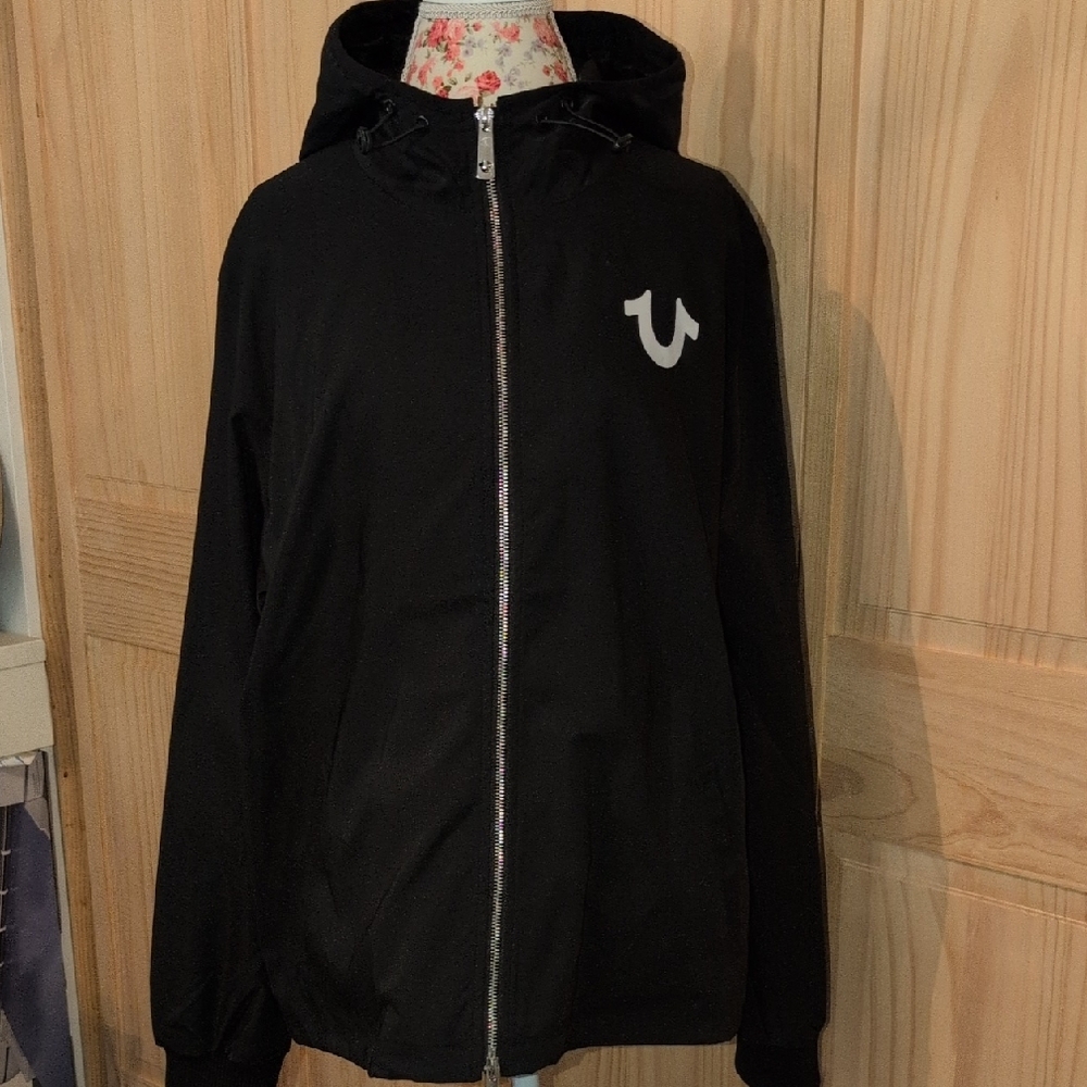 True Religion Black Mens Jacket